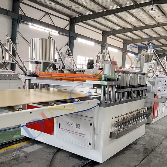 PVC Wood Plastic Cabinets Furniture Panel Production Line