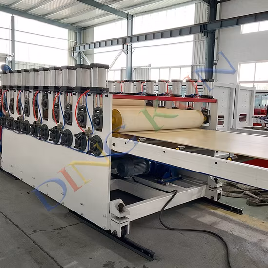 PVC Wood Plastic Cabinets Furniture Panel Production Line