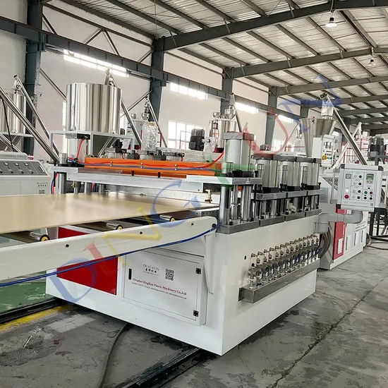 PVC Wood Plastic Cabinets Furniture Panel Production Line