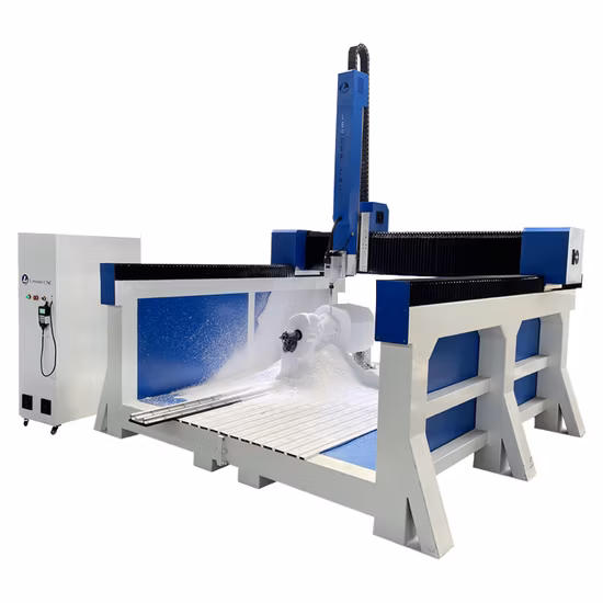 Large Size 5 Axis CNC Router Machine Processing Center for 3D Wood Foam Engraving