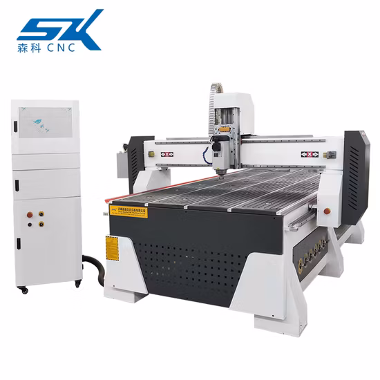 Manufacturer CE FDA 4*8 Feet 1325 1530 2040 2060 T-Slot Vacuum Table DSP Woodworking MDF Decorate Door Window Cabinet Engraving Cutting Carving CNC Wood Router